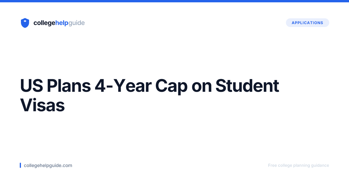 F-1 Visa 4-Year Cap: What Students Must Do