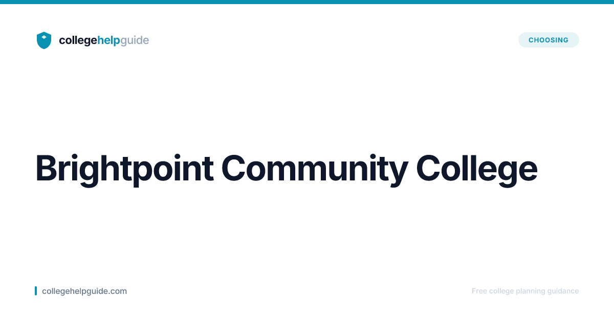 Brightpoint Community College | CollegeHelpGuide