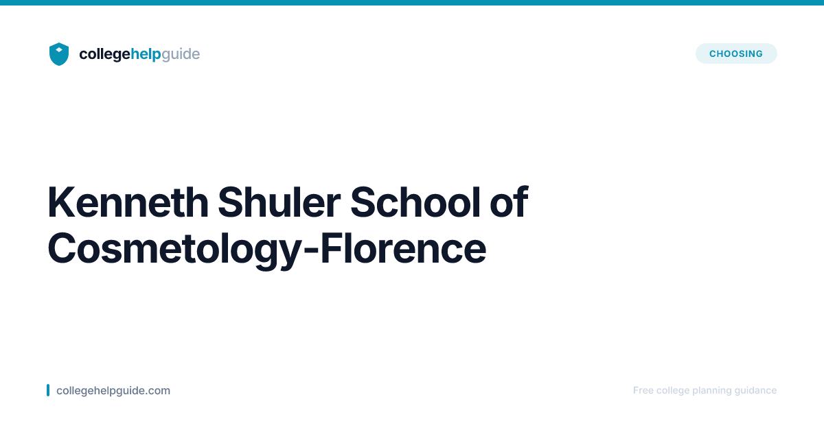 Kenneth Shuler School of... (Florence) | CollegeHelpGuide
