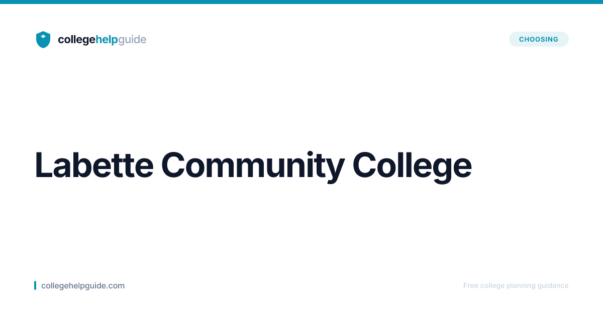 Labette Community College | CollegeHelpGuide