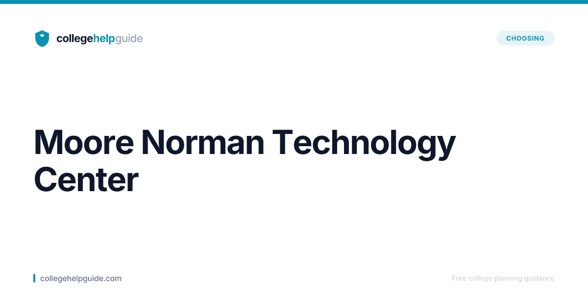 Moore Norman Technology Center | CollegeHelpGuide
