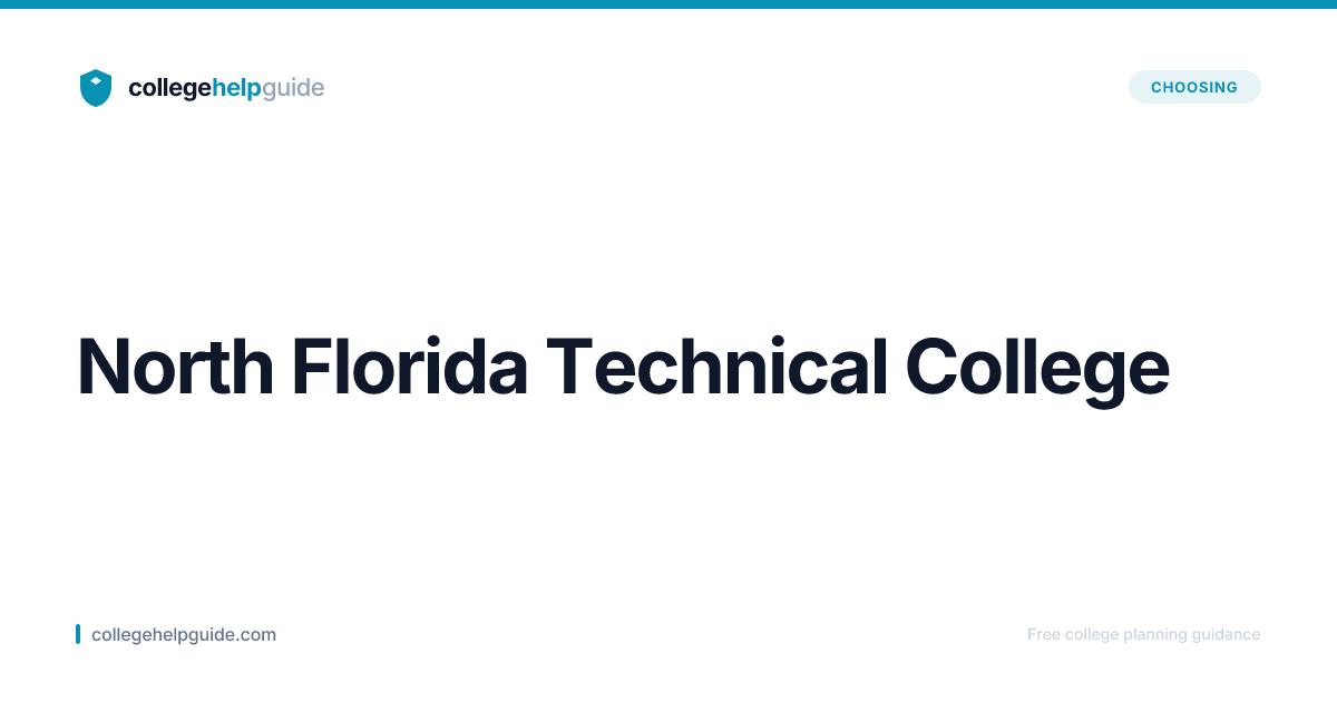 North Florida Technical College | CollegeHelpGuide