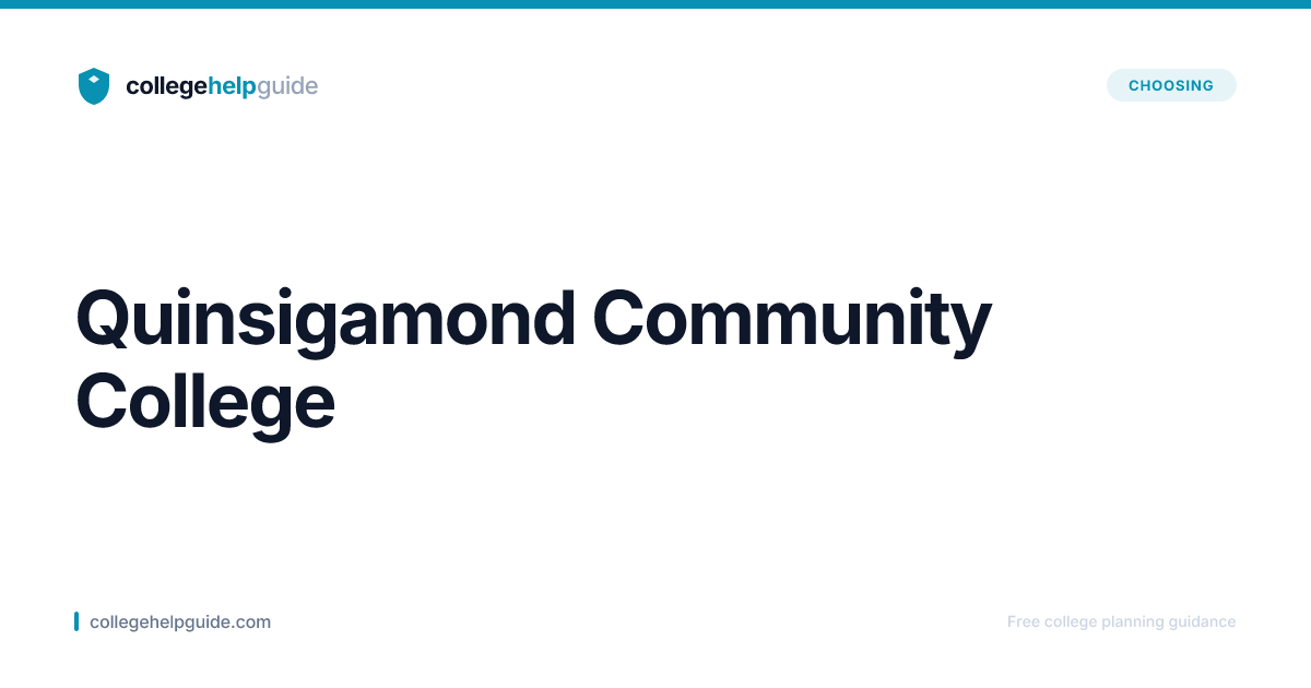 Quinsigamond Community College | CollegeHelpGuide