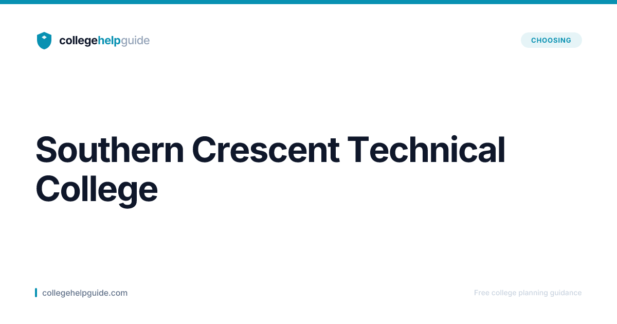 Southern Crescent Technical College | CollegeHelpGuide