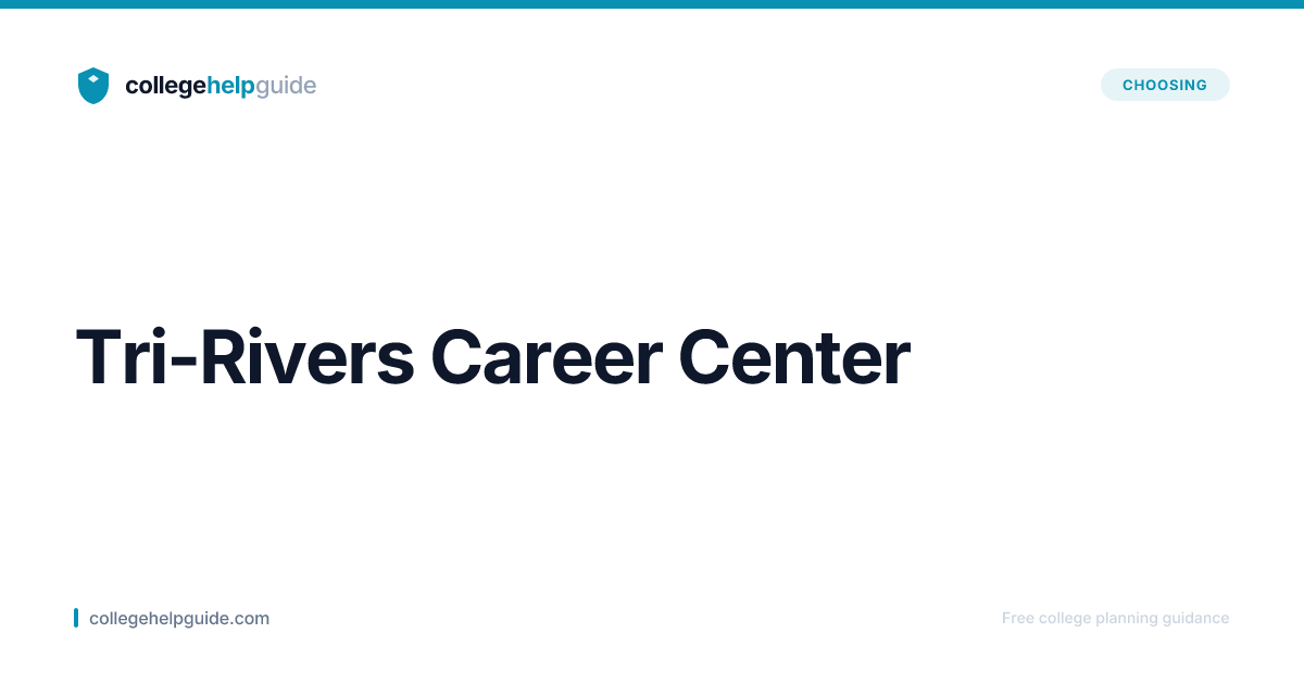 Tri-Rivers Career Center | CollegeHelpGuide