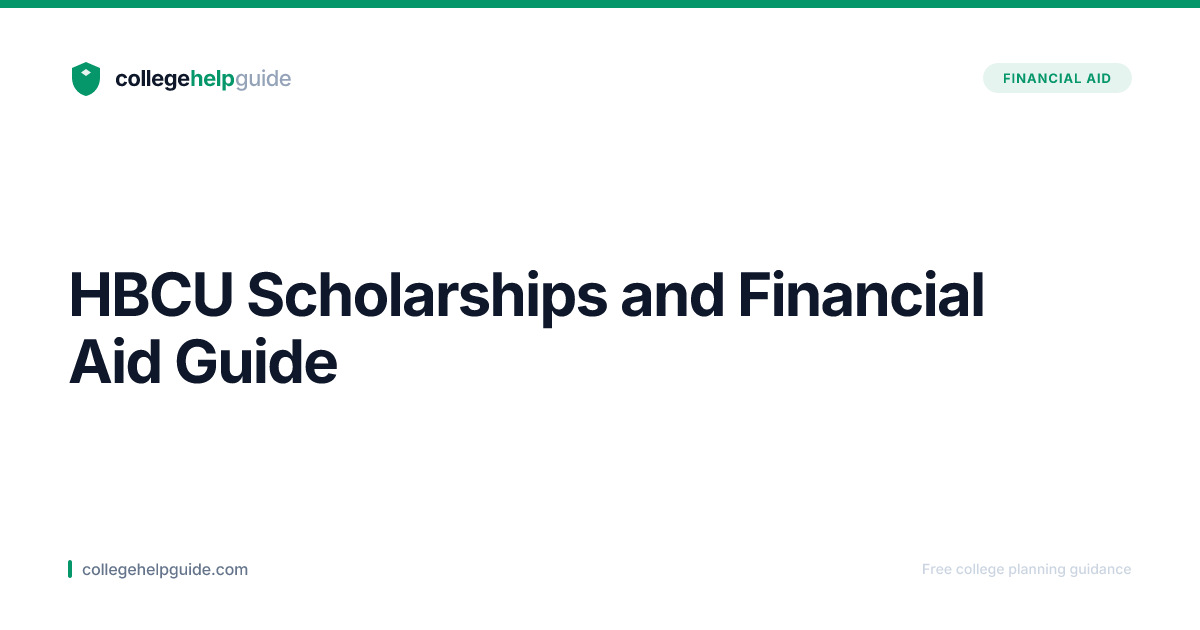 HBCU Scholarships and Financial Aid Guide | CollegeHelpGuide