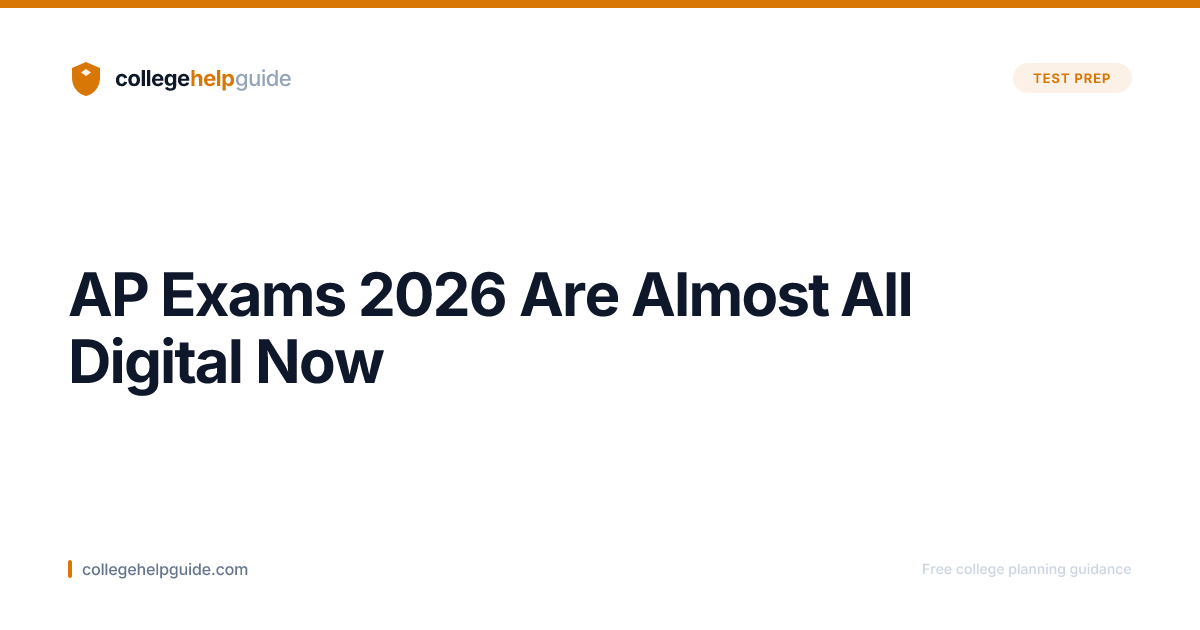 AP Exams 2026: Digital Testing in Bluebook